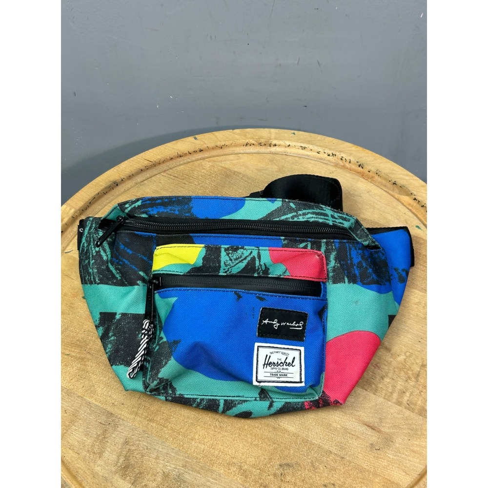 Herschel x Andy Warhol Fanny Pack Unisex OS Multicolor Seventeen Hip Pack Art